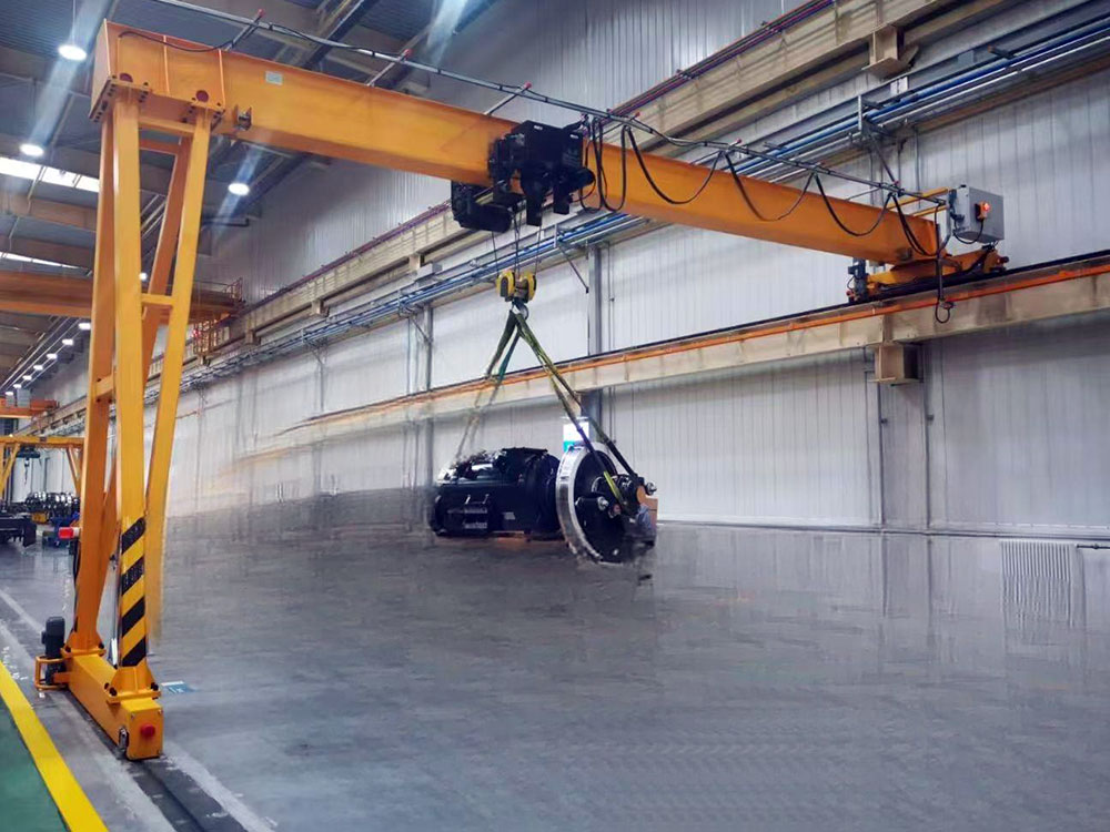 MHB type European-style gantry crane - 5 tons