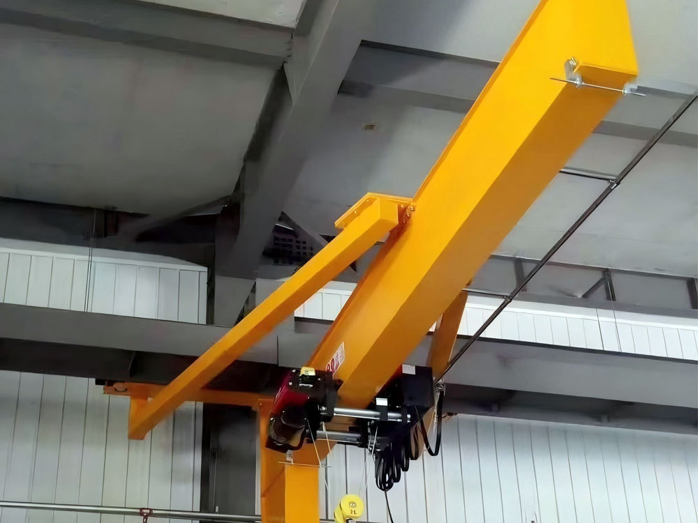wall-mounted crane