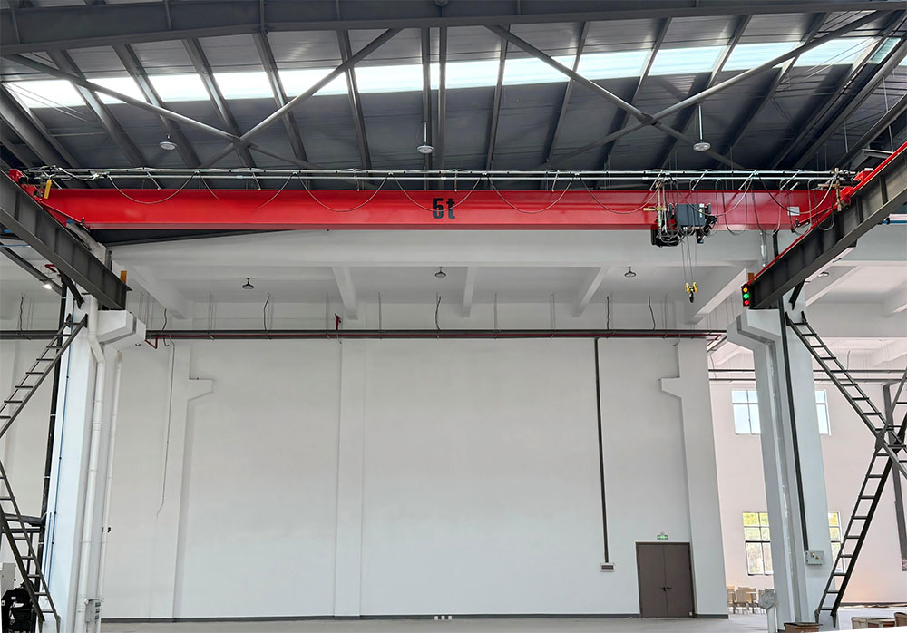 LD European-style single-beam bridge crane