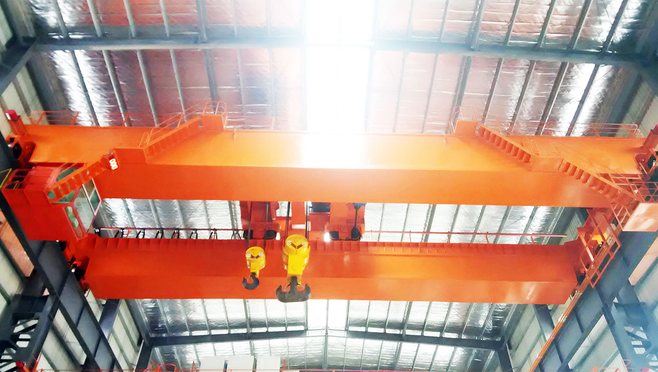 QD type European double-beam bridge crane, 300 tons