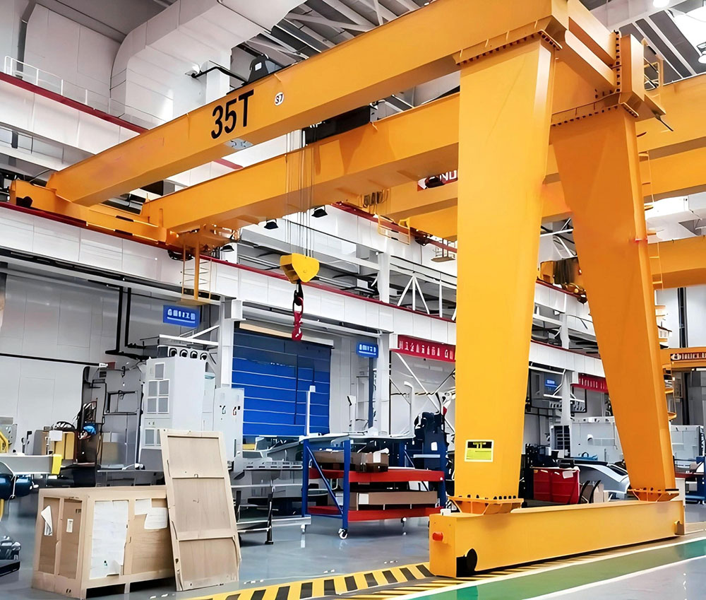 MHB semi-gantry crane