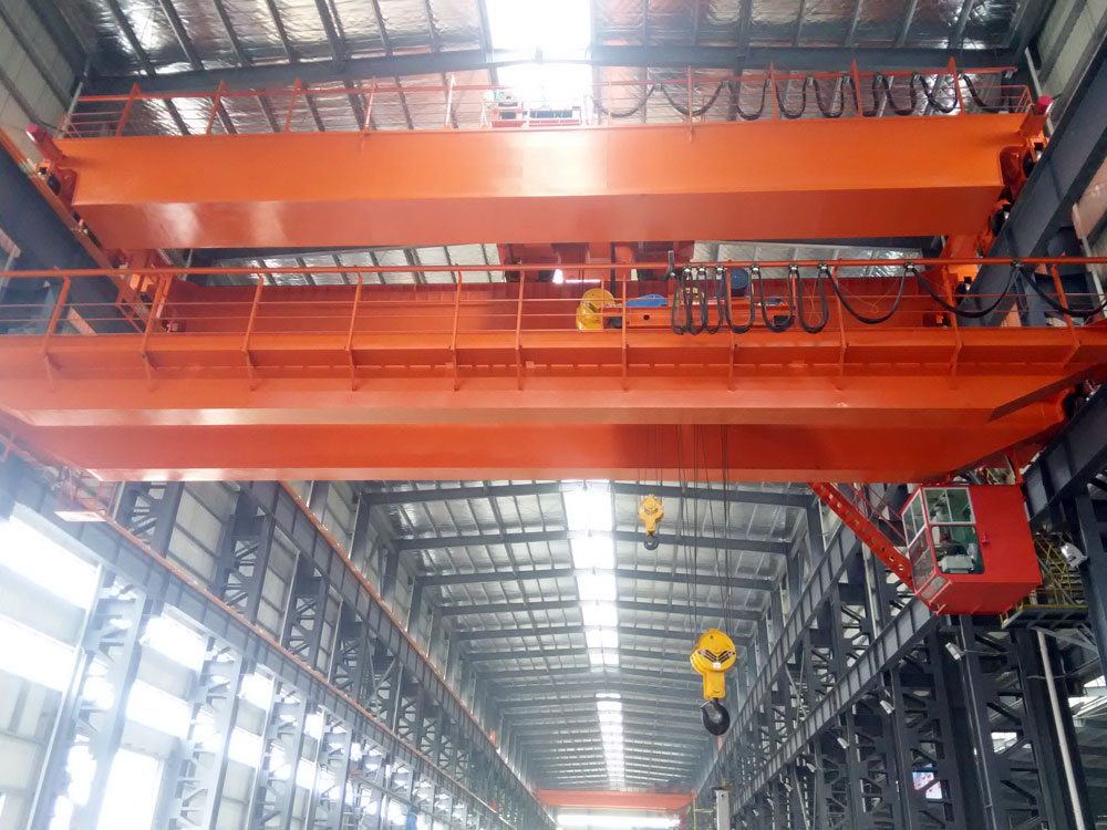 QD type European double-beam bridge crane, 300 tons
