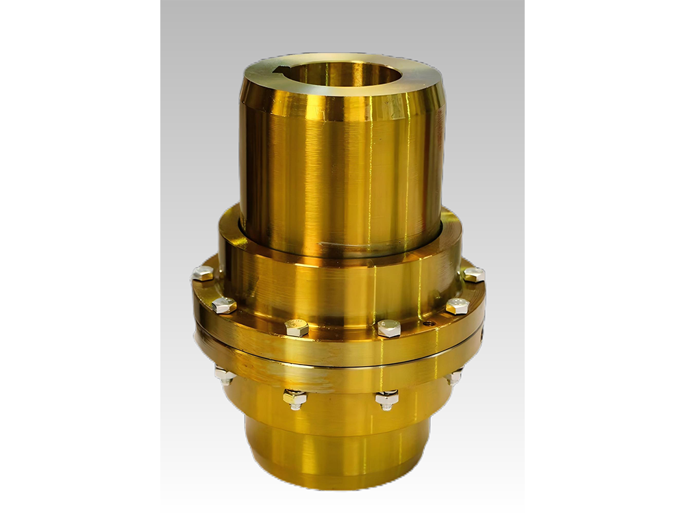 Drum-shaped gear coupling