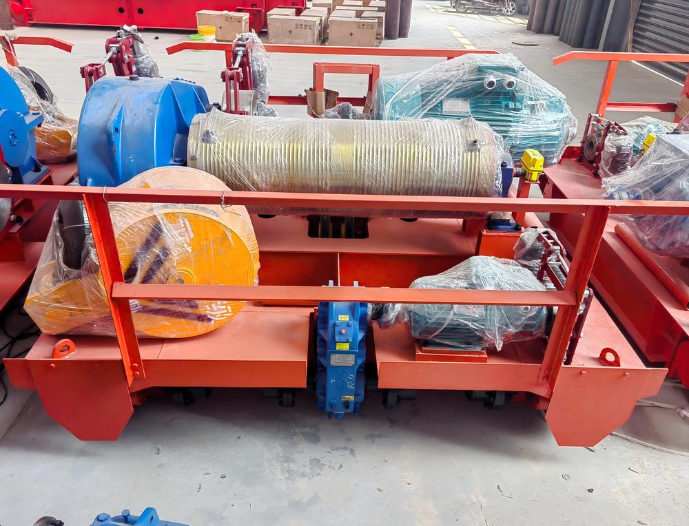 16-ton export steel plant single hook trolley