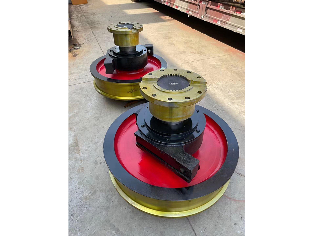 Heavy-duty wheels for steel mills