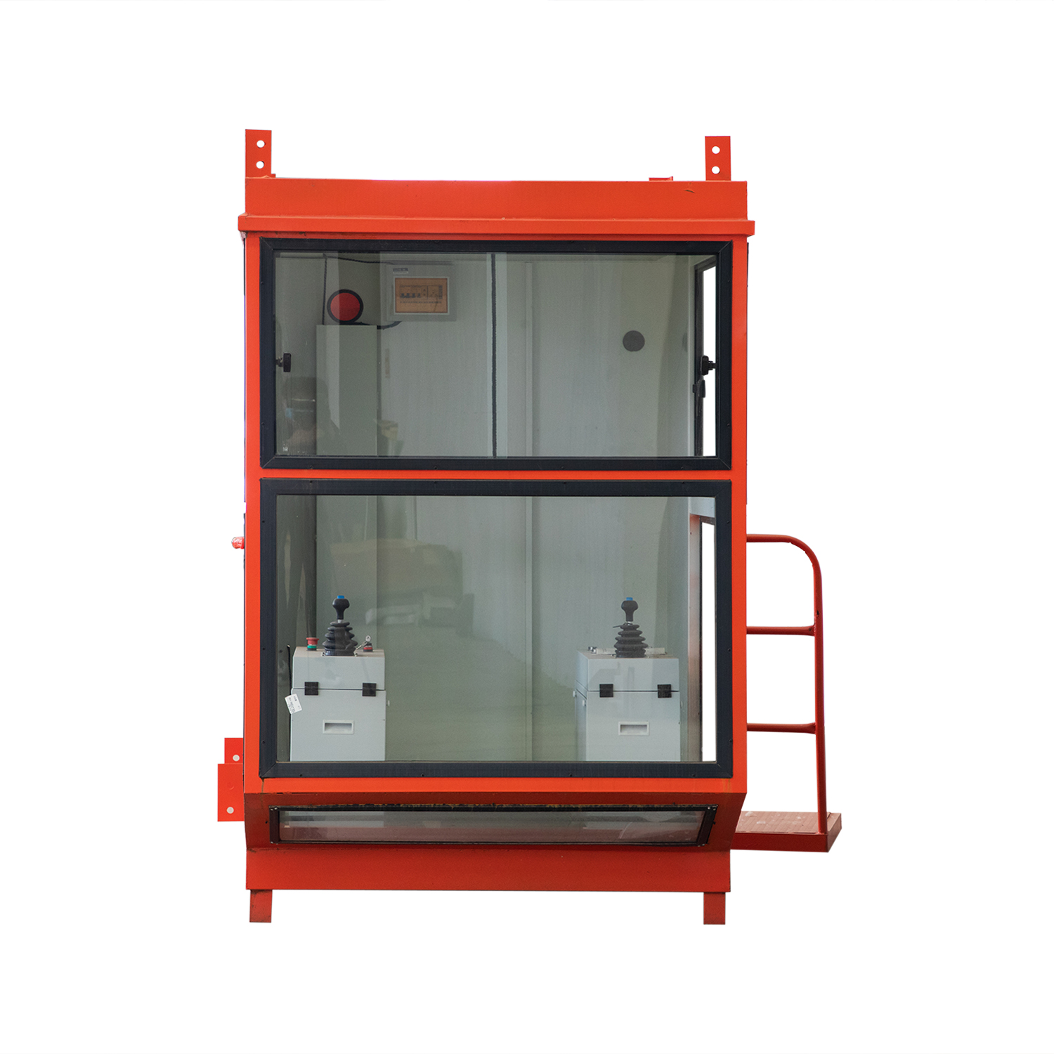 European-style double-beam driver's cab