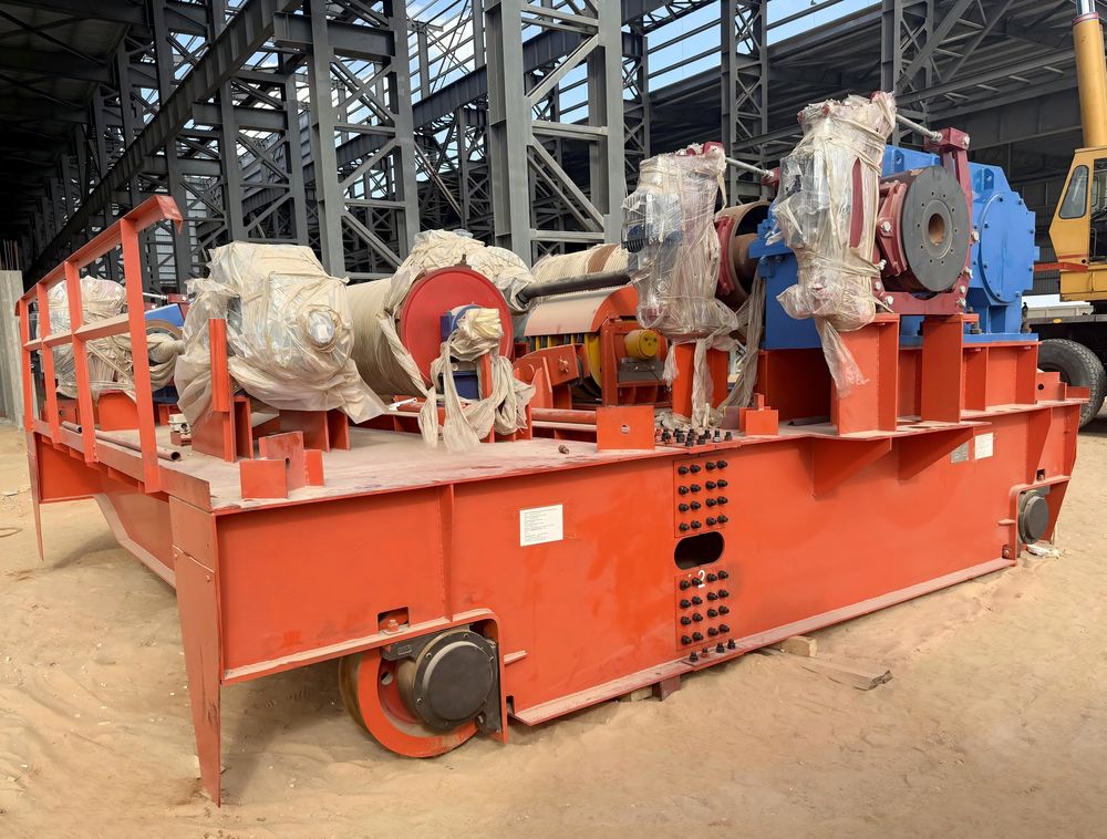 100 (50) ton ladle tundish car with main and auxiliary hooks